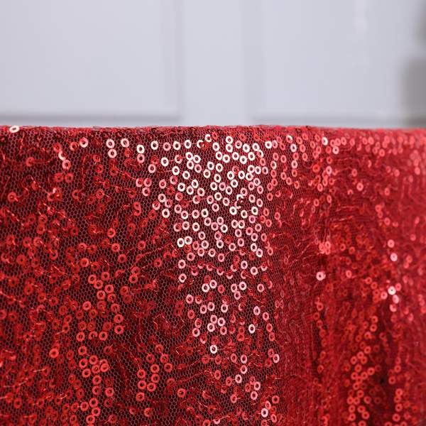 108" Sequined Round Tablecloth
