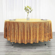 108" Sequined Round Tablecloth