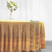 108" Sequined Round Tablecloth