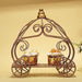 11" tall Cinderella Carriage Stand Party Centerpiece - Gold IRON_COACH02_GOLD