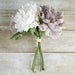 11" tall Silk Artificial Peony Flowers Bouquet Arrangement ARTI_BOUQ_PEO05_MABEI