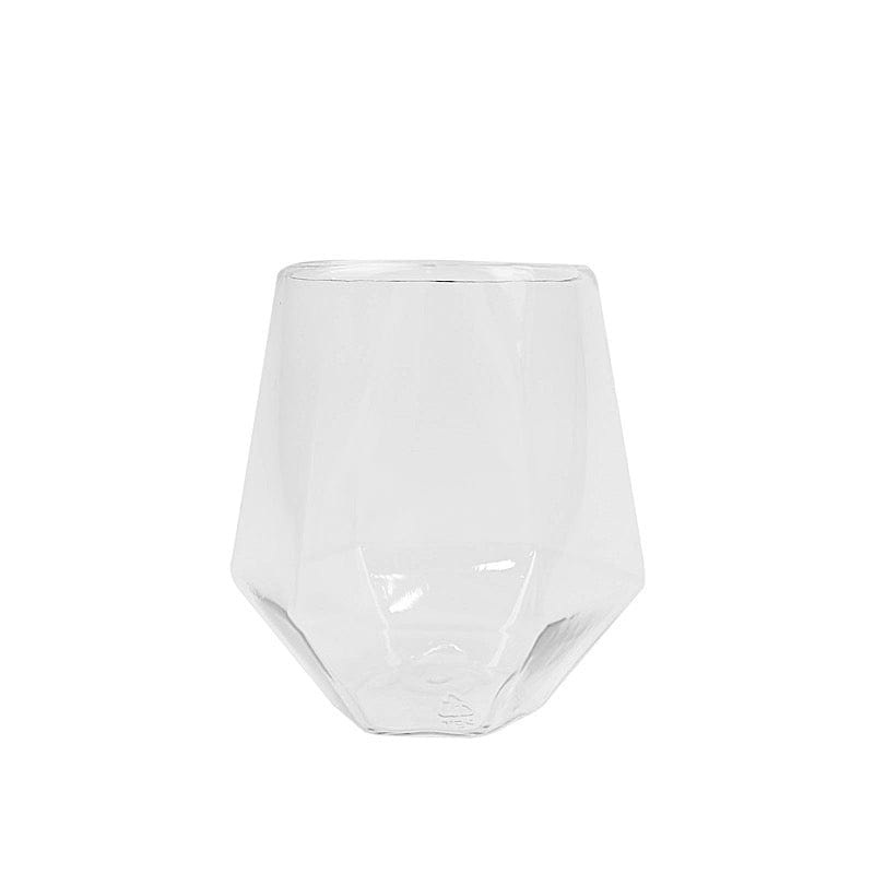 8 Oz./12oz.disposable Plastic Wine Cups Crystal Clear Design