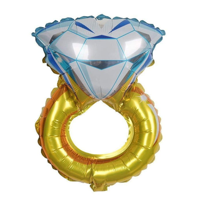 12" Diamond Engagement Shaped Foil Balloon - Wedding Ring BLOON_FOL0003_19