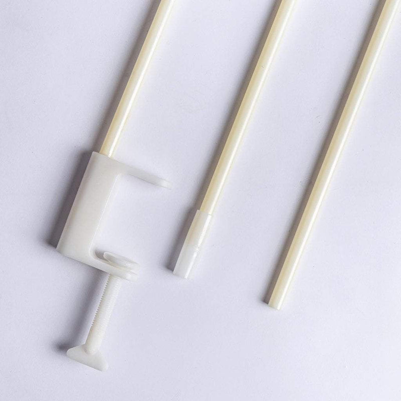 12 ft Balloon Arch Stand Kit for 6 feet table - White BLOON_STAND03