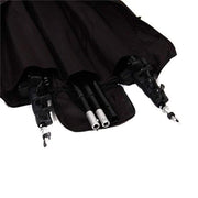 12 ft x 12 ft Photography Large Backdrop Stand Kit - Black BKDP_STND02