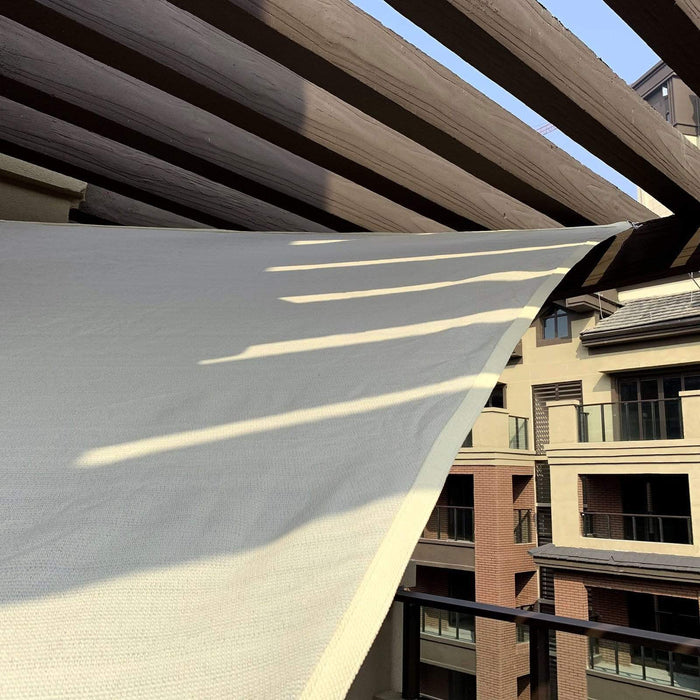 12 ft x 16 ft Rectangular Sun Shade Sail UV Block Canopy
