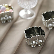 12 Metallic Mini Chariot Wedding Favor Boxes Gift Holders