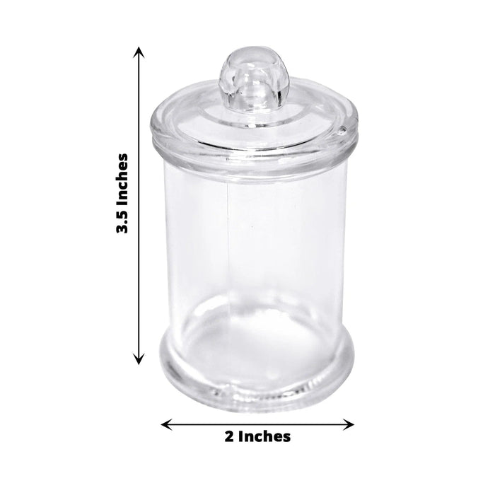 13.5 Ounce Mini Candy Bin  Small Plastic Party Favor Container