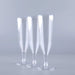 12 pc 4.7 oz. Clear Tall Champagne Flutes - Disposable Tableware PLST_CU0041_CLR