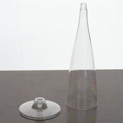 12 pc 4.7 oz. Clear Tall Champagne Flutes - Disposable Tableware PLST_CU0041_CLR