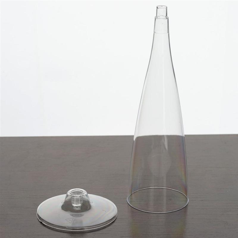 12 pc 4.7 oz. Clear Tall Champagne Flutes - Disposable Tableware PLST_CU0041_CLR