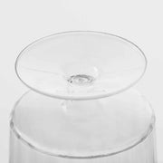 12 pc 8 oz. Clear Innovative Wine Glasses - Disposable Tableware PLST_CU0043_CLR