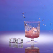 12 pc 8 oz. Clear Innovative Wine Glasses - Disposable Tableware PLST_CU0043_CLR