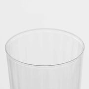 12 pc 8 oz. Clear Innovative Wine Glasses - Disposable Tableware PLST_CU0043_CLR