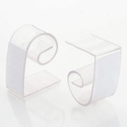 12 pcs 1.2" Wedding Party Table Skirt Large Clips - Clear TAB_PLST08_CLIP