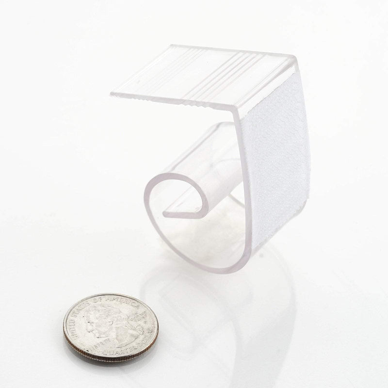 12 pcs 1.2" Wedding Party Table Skirt Large Clips - Clear TAB_PLST08_CLIP