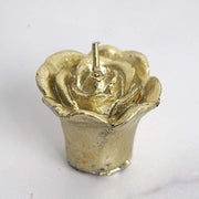 12 pcs 1" wide Mini Rose Flower Floating Candles