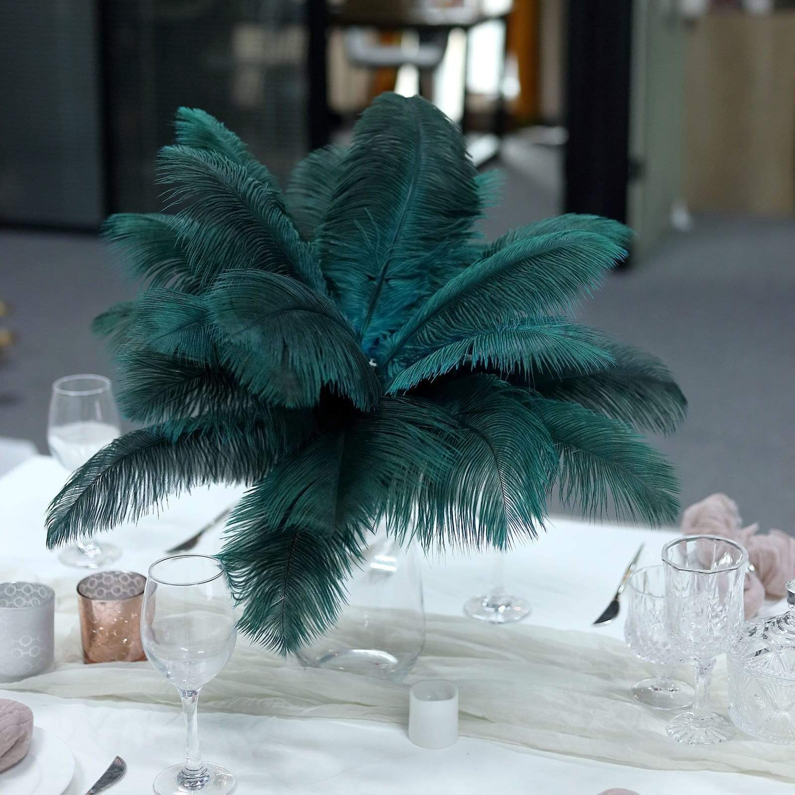 12 pcs 10-15" Authentic Ostrich Feathers