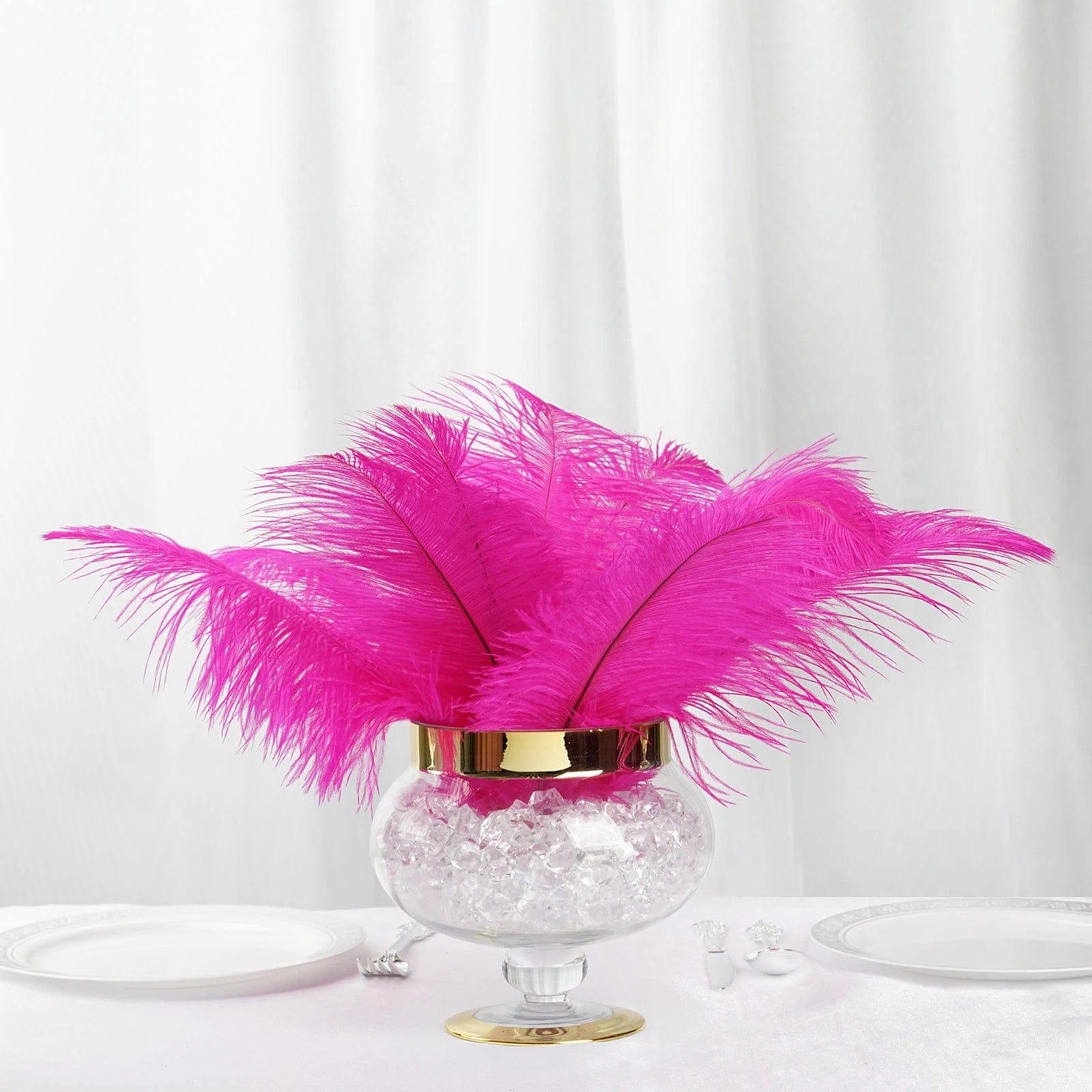 12 pcs 10-15" Authentic Ostrich Feathers