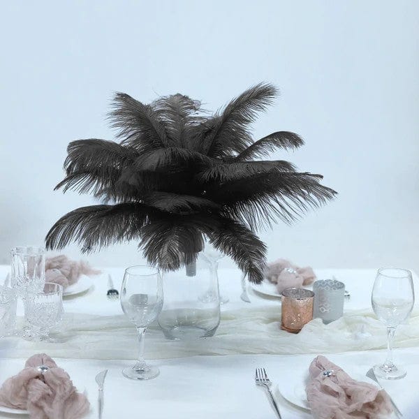 12 pcs 10-15" Authentic Ostrich Feathers