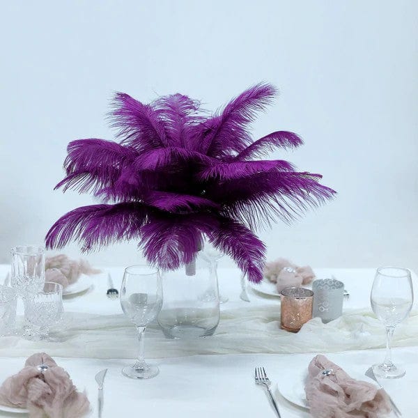 12 pcs 10-15" Authentic Ostrich Feathers