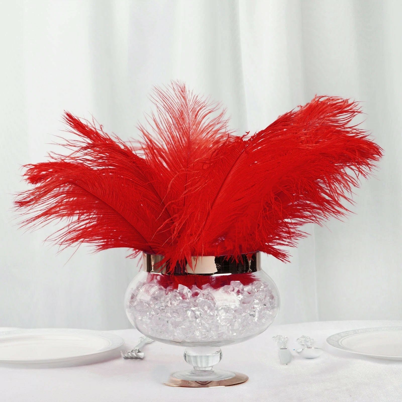 12 pcs 10-15" Authentic Ostrich Feathers