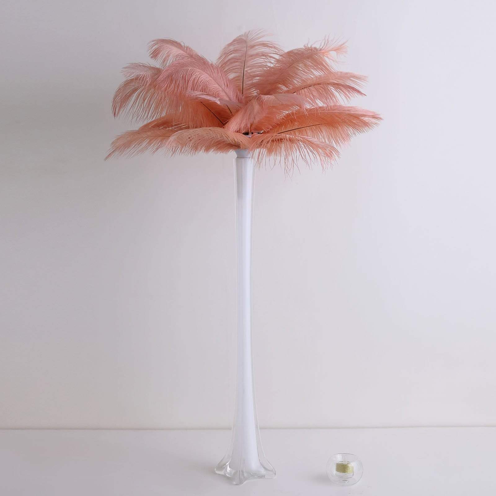 12 pcs 10-15" Authentic Ostrich Feathers OST35_MAUV