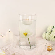 12 pcs 10" tall Cylinder Glass Wedding Centerpieces Vases - Clear VASE_A3_10
