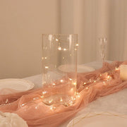 12 pcs 10" tall Cylinder Glass Wedding Centerpieces Vases - Clear VASE_A3_10