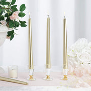 12 pcs 10" tall Premium Taper Candles