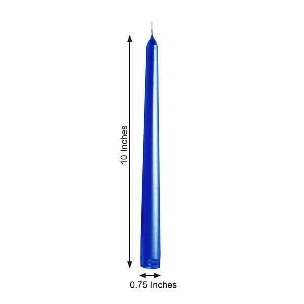 12 pcs 10" tall Premium Taper Candles