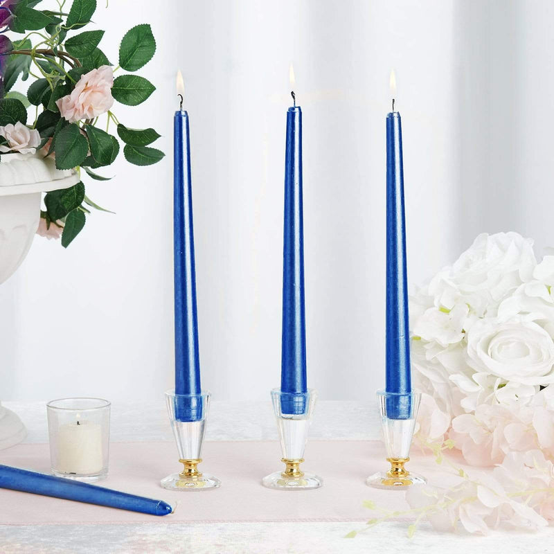 12 pcs 10" tall Premium Taper Candles