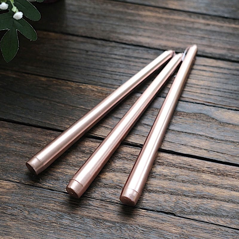 12 pcs 10" tall Premium Taper Candles