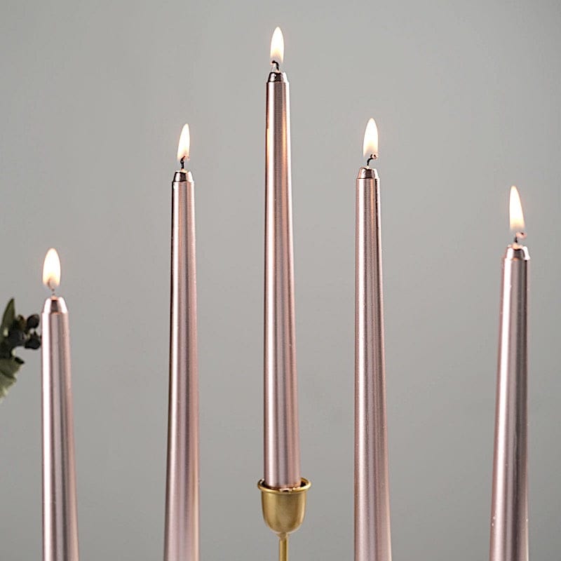 12 pcs 10" tall Premium Taper Candles