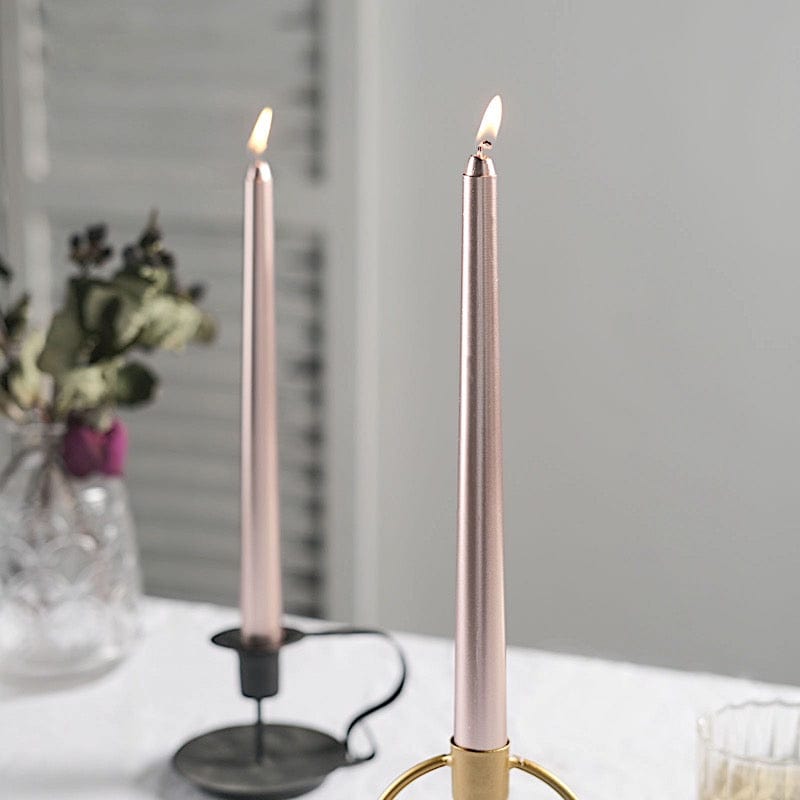12 pcs 10" tall Premium Taper Candles