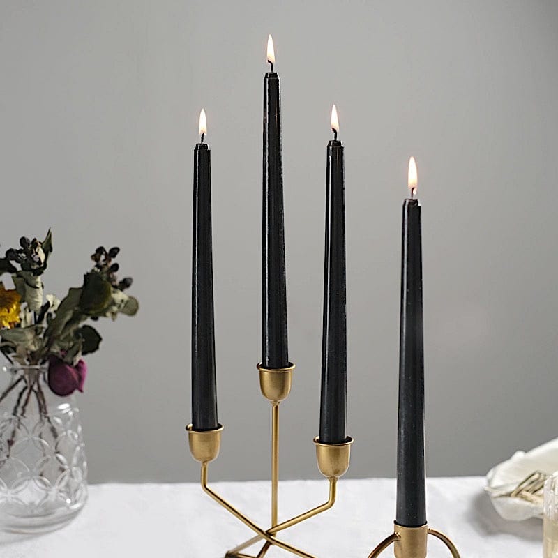 12 pcs 10" tall Premium Taper Candles