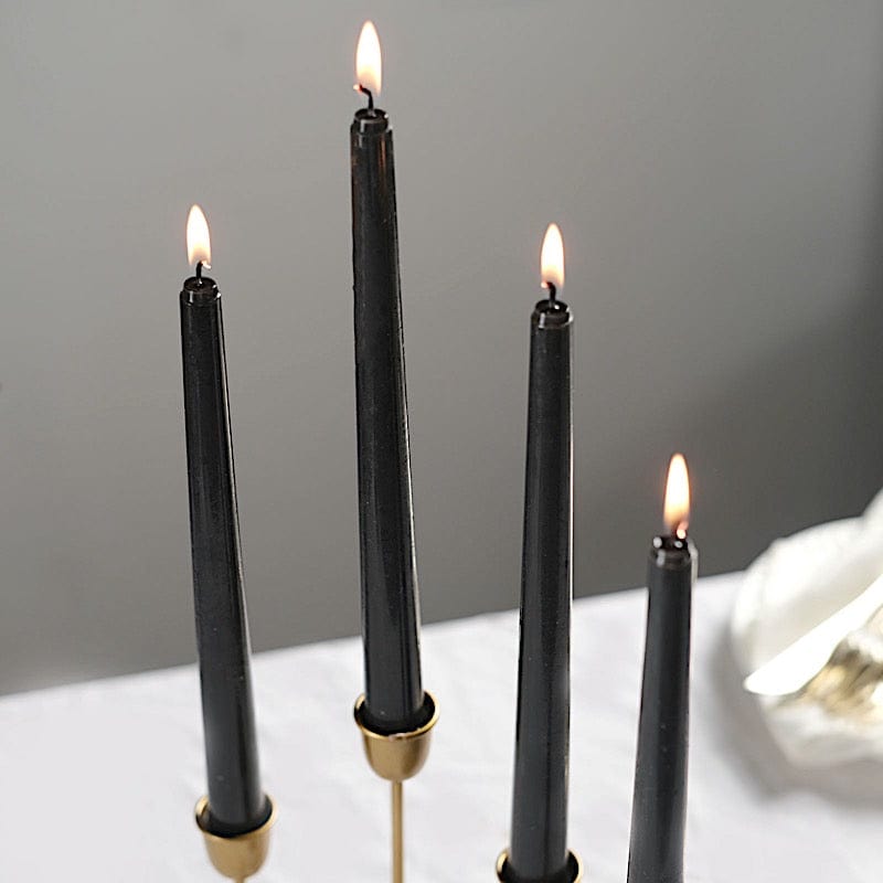 12 pcs 10" tall Premium Taper Candles