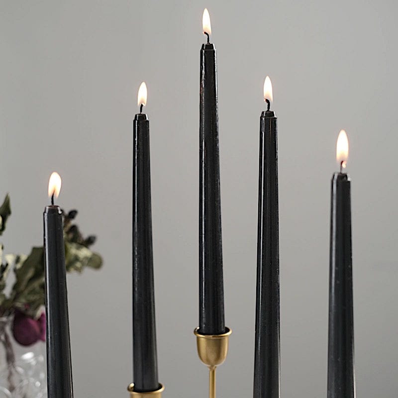 12 pcs 10" tall Premium Taper Candles