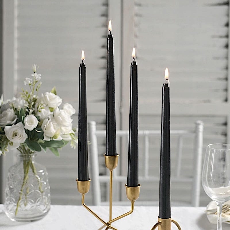 12 pcs 10" tall Premium Taper Candles