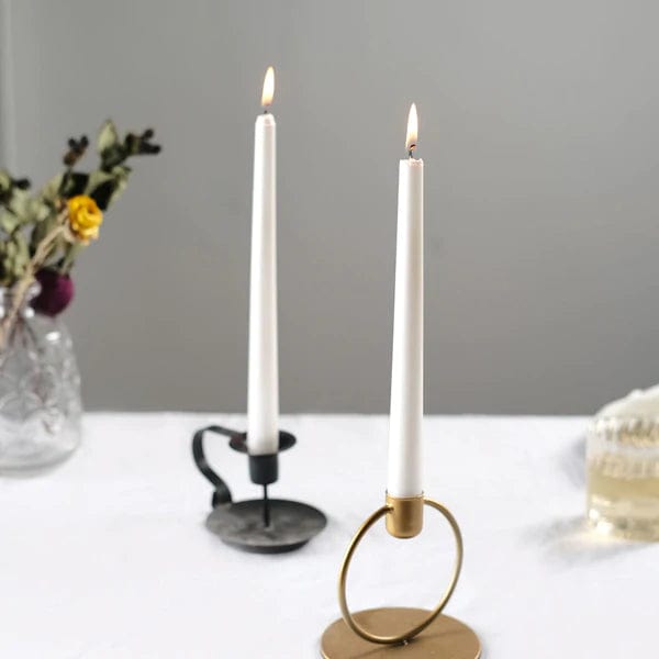 12 pcs 10" tall Premium Taper Candles