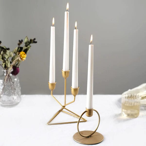 12 pcs 10" tall Premium Taper Candles