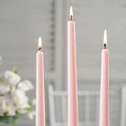 12 pcs 10" tall Premium Taper Candles