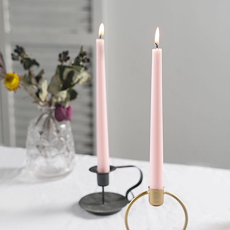 12 pcs 10" tall Premium Taper Candles