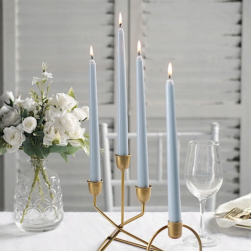 12 pcs 10" tall Premium Taper Candles