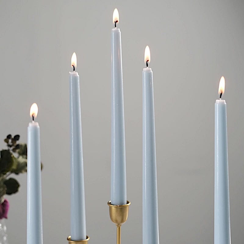 12 pcs 10" tall Premium Taper Candles