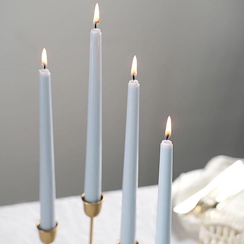 12 pcs 10" tall Premium Taper Candles