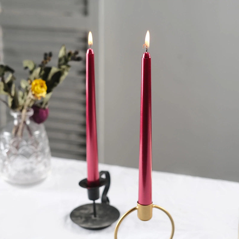 12 pcs 10" tall Premium Taper Candles