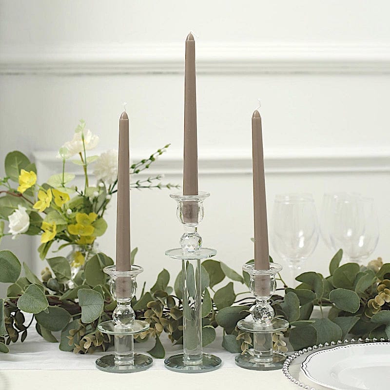 12 pcs 10" tall Premium Taper Candles