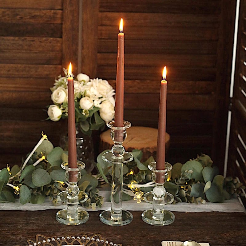 12 pcs 10" tall Premium Taper Candles