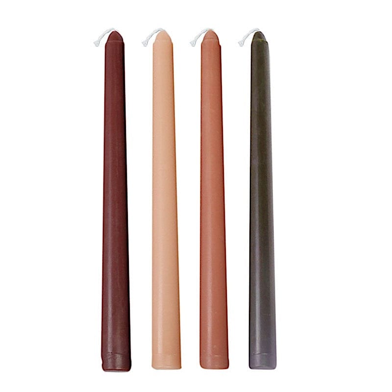 12 pcs 10" tall Premium Taper Candles